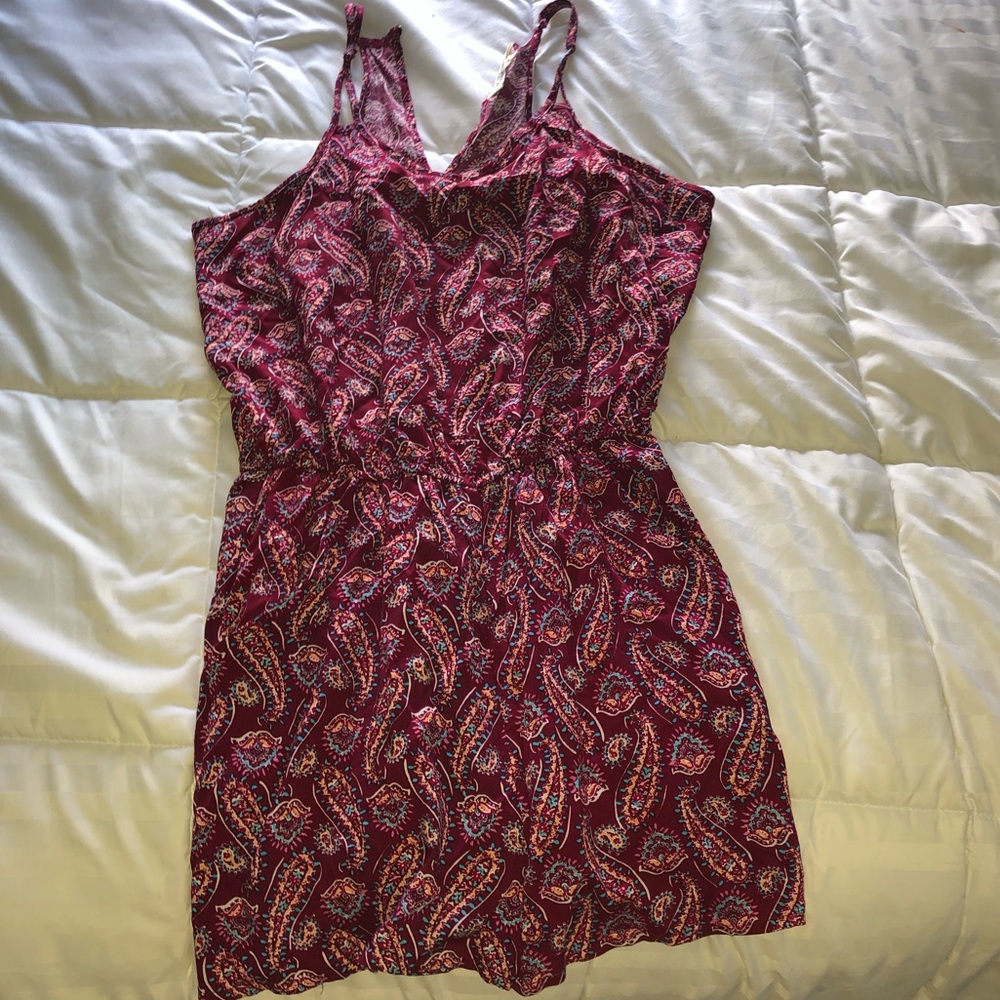 Paisley pattern romper